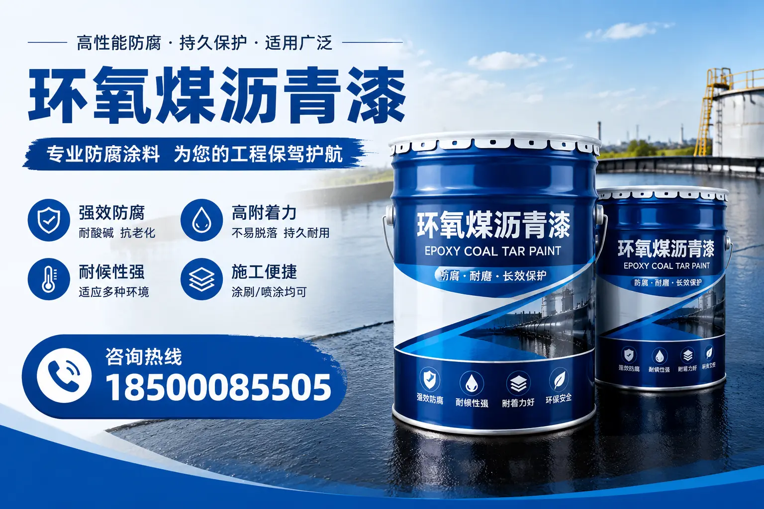 环氧煤沥青漆与其他漆类的比较，蚌埠用户的选择依据